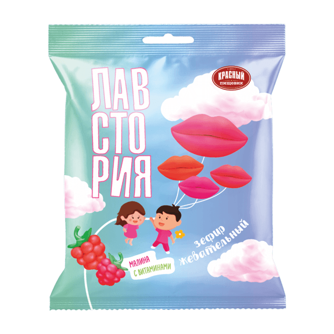 Зефир «Малиновый» с витаминами А, С, Д3, Е