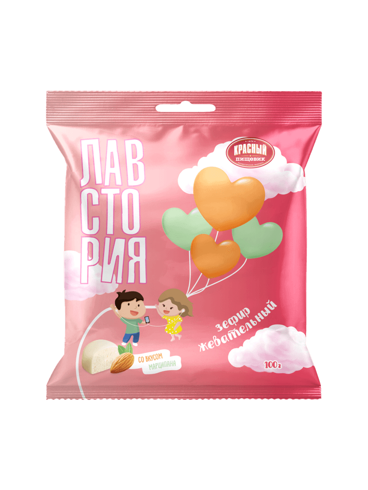 Зефир жевательный со вкусом марципана