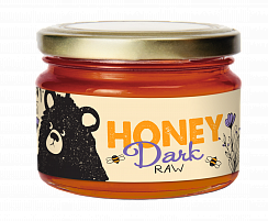 Honey floral dark natural