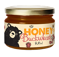 Natural buckwheat honey