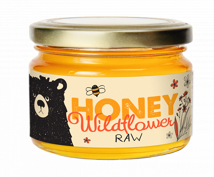 Natural flower honey