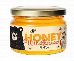 Natural flower honey